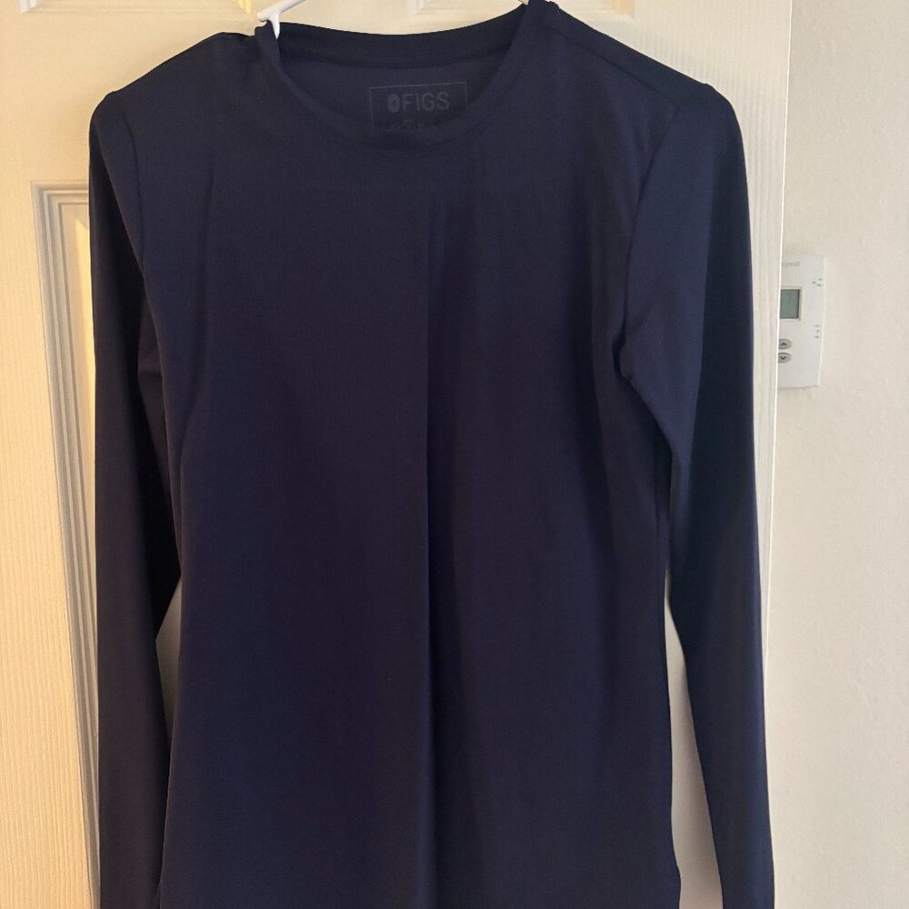 Figs Ribbed Underscrub Long Sleeve Top